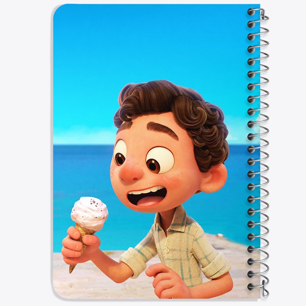 دفتر لیست خرید 50 برگ خندالو طرح انیمیشن لوکا Luca کد 4528