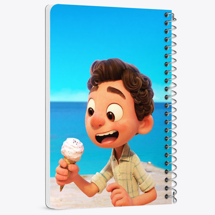 دفتر لیست خرید 50 برگ خندالو طرح انیمیشن لوکا Luca کد 4528