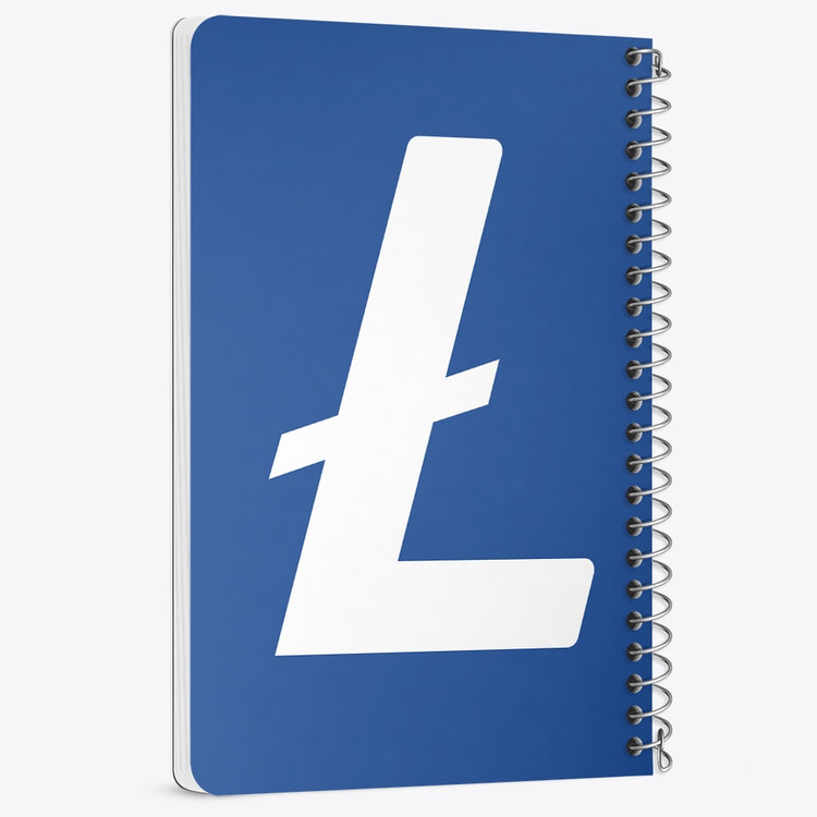 دفتر لیست خرید 50 برگ خندالو طرح ارز دیجیتال لایت کوین کد 4066