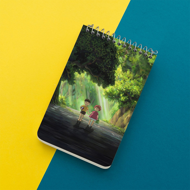 دفتر یادداشت 50 برگ خندالو طرح پونیو کد F10998