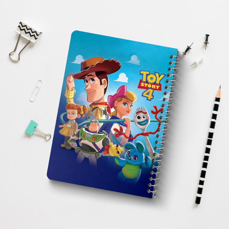 دفتر لیست خرید 50 برگ خندالو طرح داستان اسباب بازی Toy Story کد 3927
