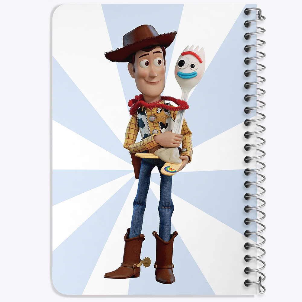 دفتر لیست خرید 50 برگ خندالو طرح داستان اسباب بازی Toy Story کد 3926
