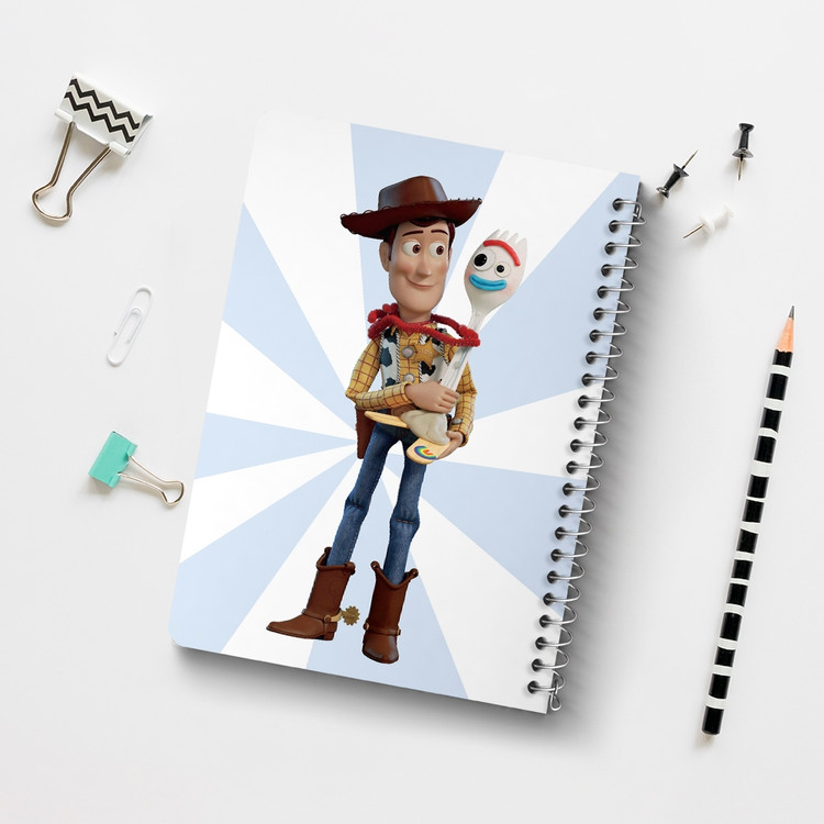 دفتر لیست خرید 50 برگ خندالو طرح داستان اسباب بازی Toy Story کد 3926