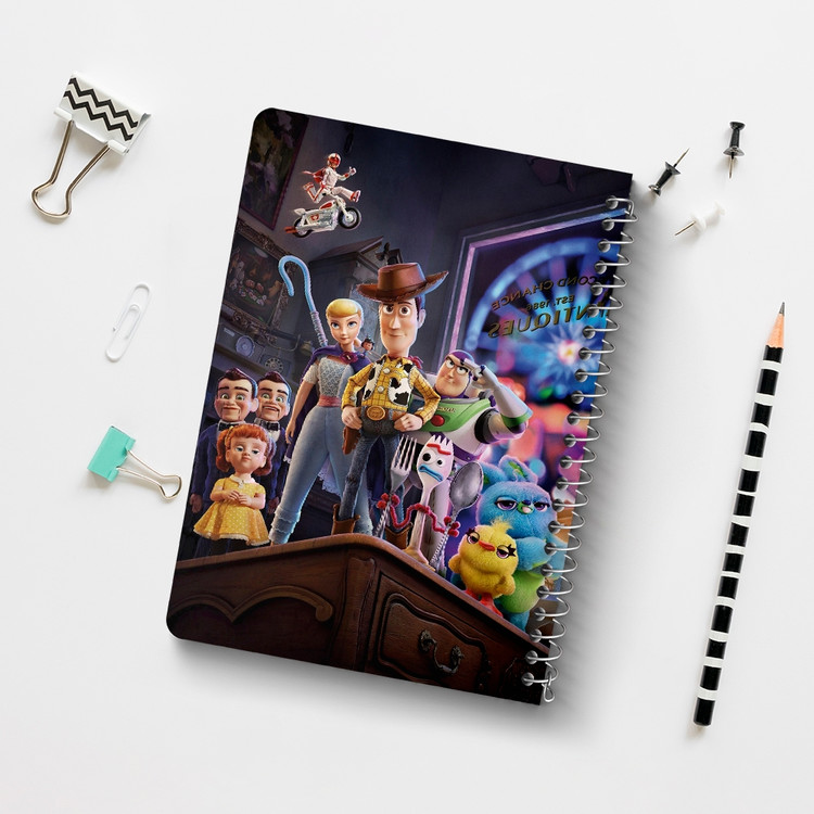 دفتر لیست خرید 50 برگ خندالو طرح داستان اسباب بازی Toy Story کد 3923