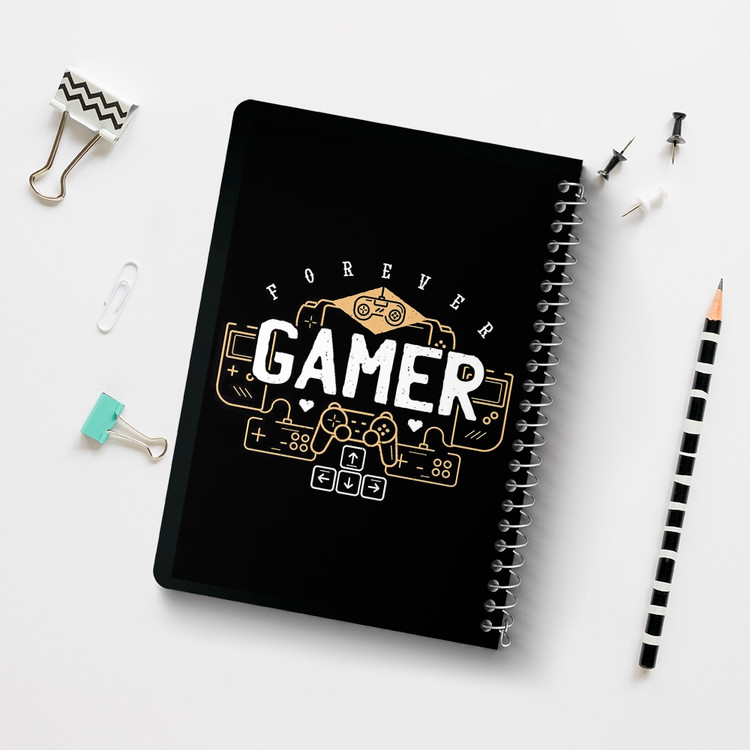 دفتر لیست خرید 50 برگ خندالو طرح گیمر Gamer کد 3901