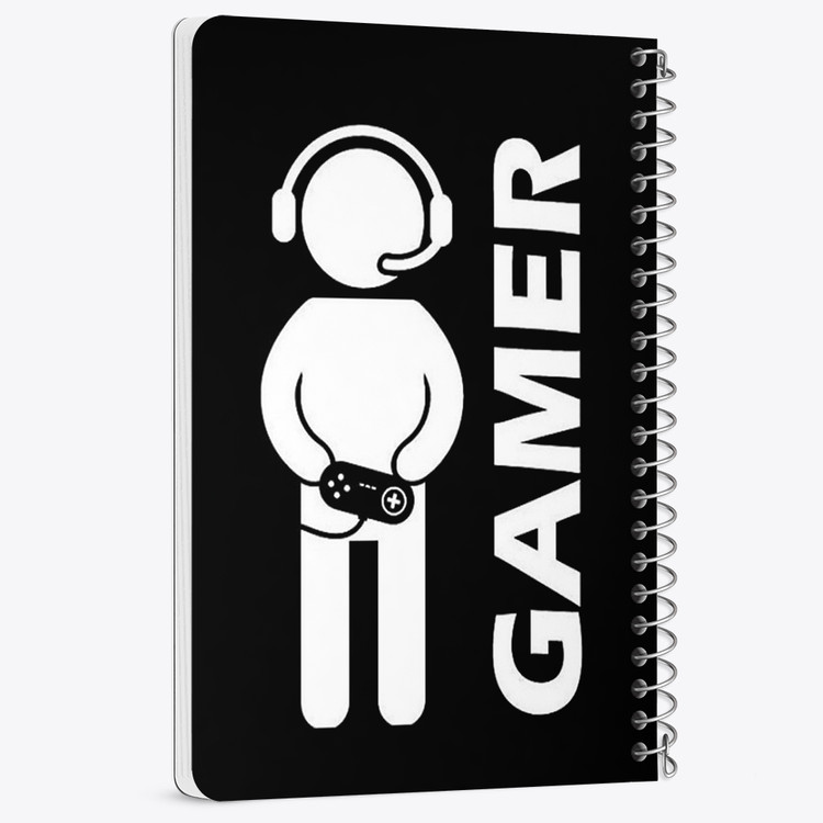 دفتر لیست خرید 50 برگ خندالو طرح گیمر Gamer کد 3892