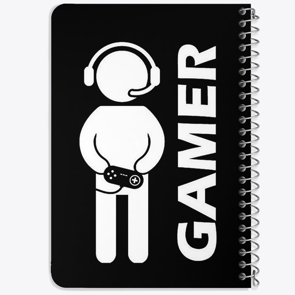 دفتر لیست خرید 50 برگ خندالو طرح گیمر Gamer کد 3892