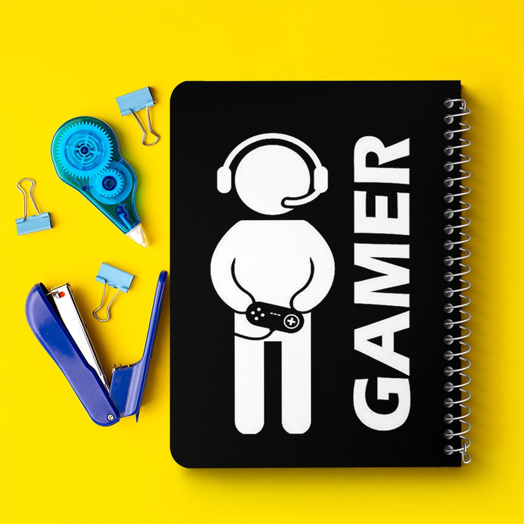 دفتر لیست خرید 50 برگ خندالو طرح گیمر Gamer کد 3892