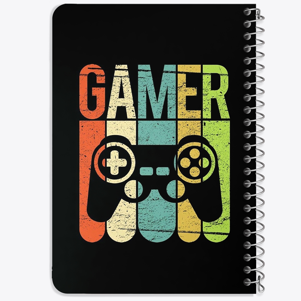 دفتر لیست خرید 50 برگ خندالو طرح گیمر Gamer کد 3886