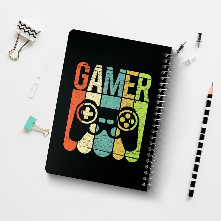 دفتر لیست خرید 50 برگ خندالو طرح گیمر Gamer کد 3886