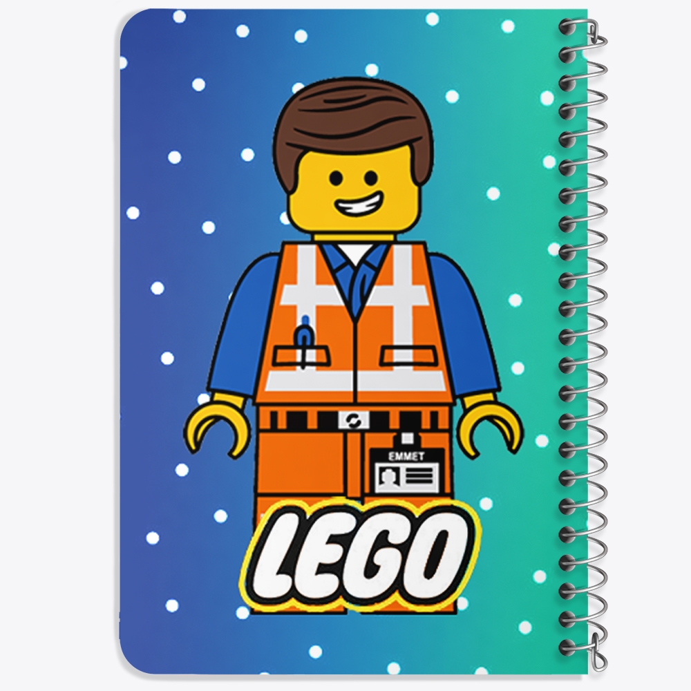 دفتر لیست خرید 50 برگ خندالو طرح انیمیشن لگو LEGO کد 3770