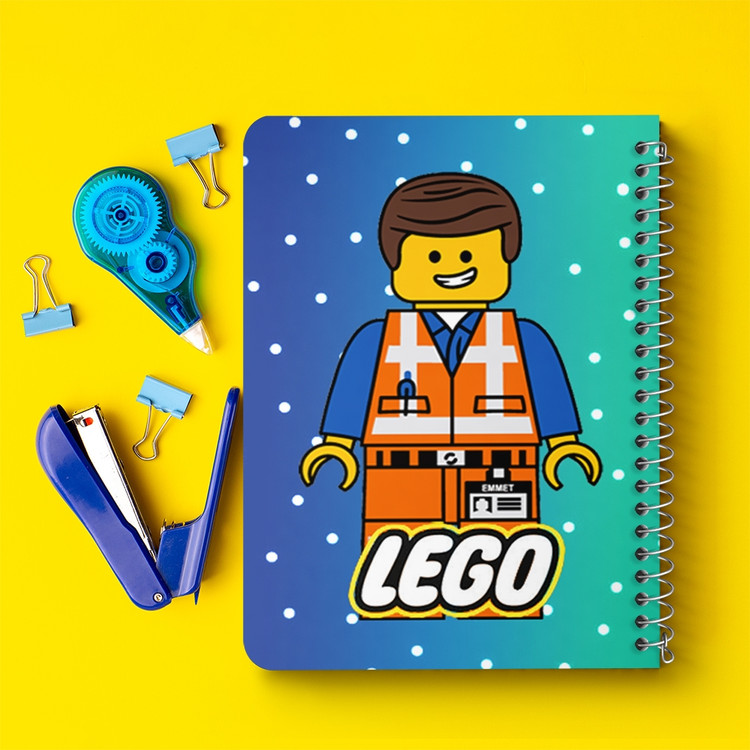 دفتر لیست خرید 50 برگ خندالو طرح انیمیشن لگو LEGO کد 3770