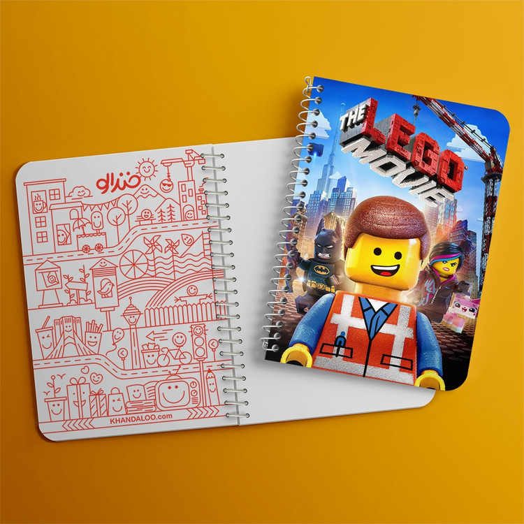 دفتر لیست خرید 50 برگ خندالو طرح انیمیشن لگو LEGO کد 3763