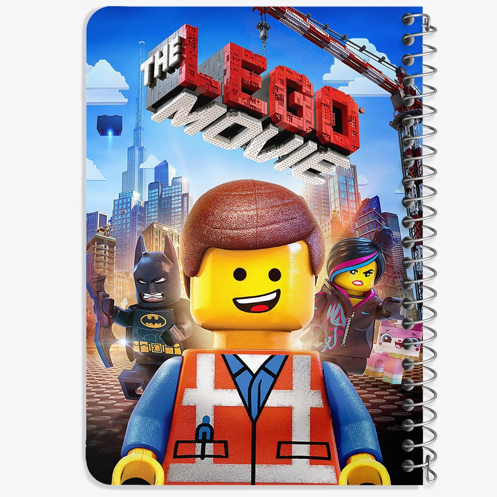 دفتر لیست خرید 50 برگ خندالو طرح انیمیشن لگو LEGO کد 3763