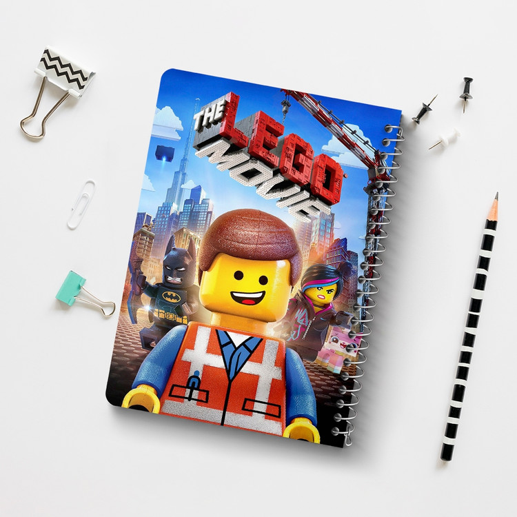 دفتر لیست خرید 50 برگ خندالو طرح انیمیشن لگو LEGO کد 3763