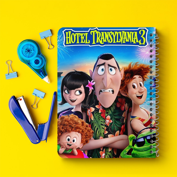 دفتر لیست خرید 50 برگ خندالو طرح هتل ترانسیلوانیا Hotel Transylvania کد 3738