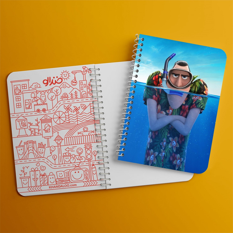 دفتر لیست خرید 50 برگ خندالو طرح هتل ترانسیلوانیا Hotel Transylvania کد 3737
