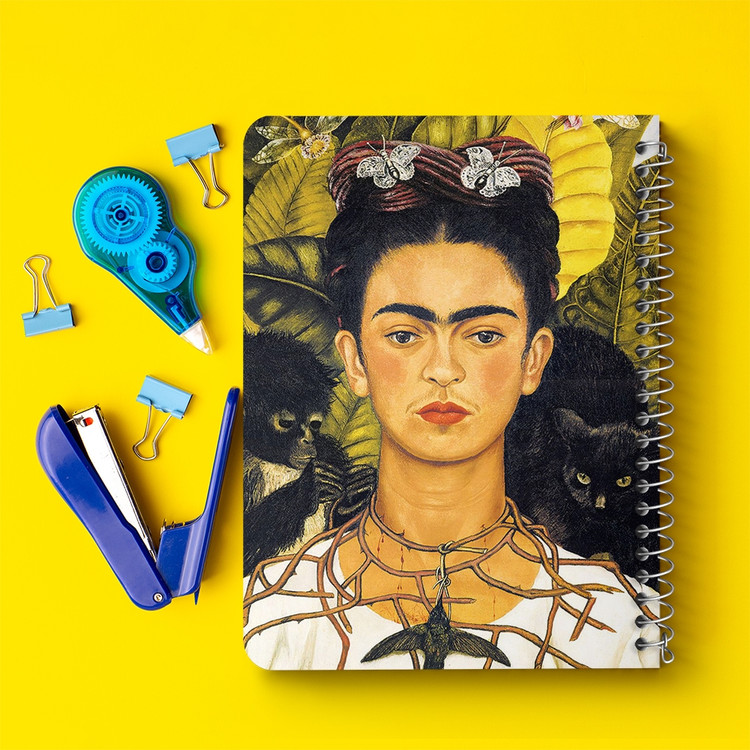 دفتر لیست خرید 50 برگ خندالو طرح فریدا کالو Frida Kahlo کد 3720