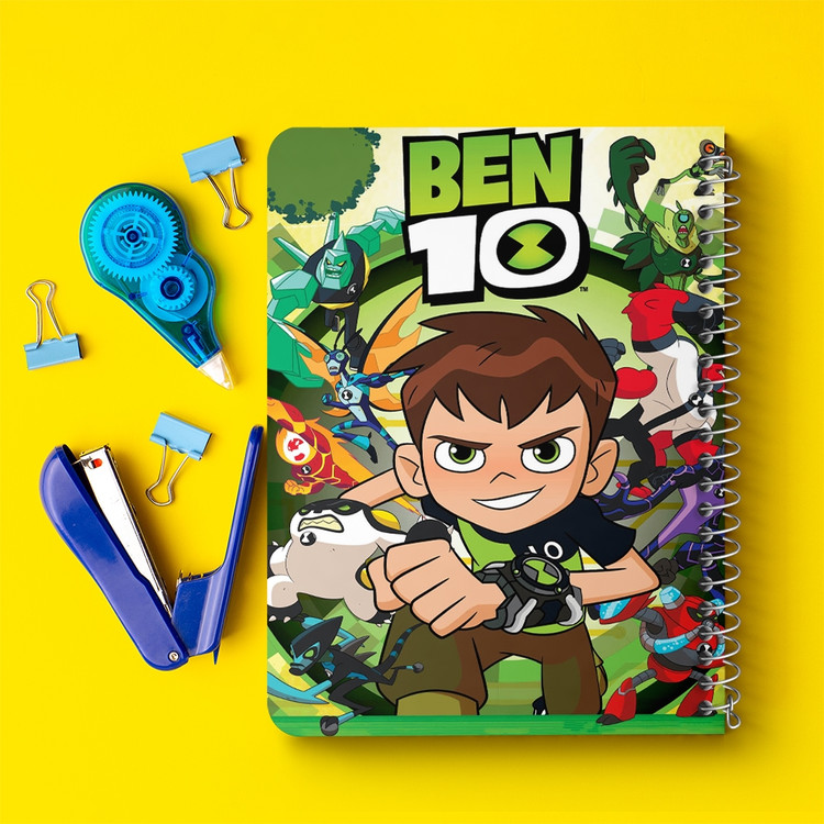 دفتر لیست خرید 50 برگ خندالو طرح بن تن Ben 10 کد 3362