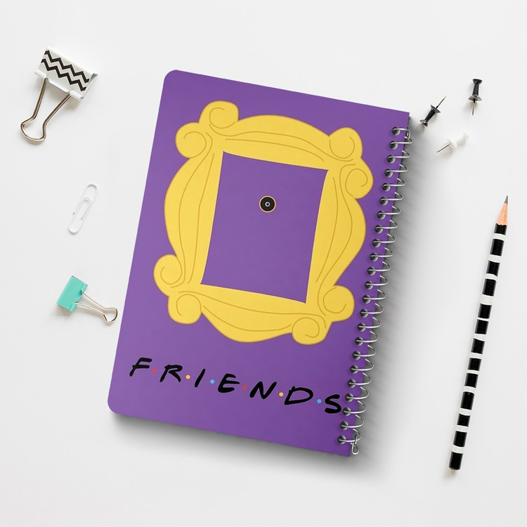 دفتر لیست خرید 50 برگ خندالو طرح سریال فرندز Friends کد 3144