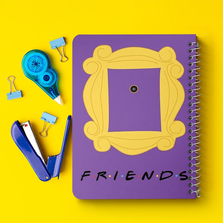 دفتر لیست خرید 50 برگ خندالو طرح سریال فرندز Friends کد 3144