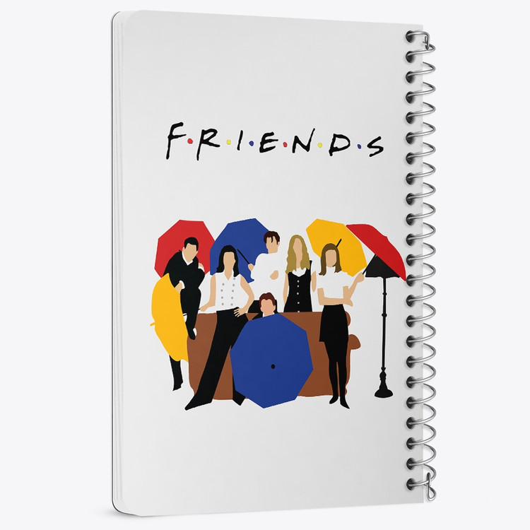 دفتر لیست خرید 50 برگ خندالو طرح سریال فرندز Friends کد 3142