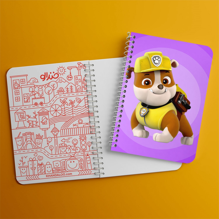 دفتر لیست خرید 50 برگ خندالو طرح سگ های نگهبان Paw Patrol کد 3134