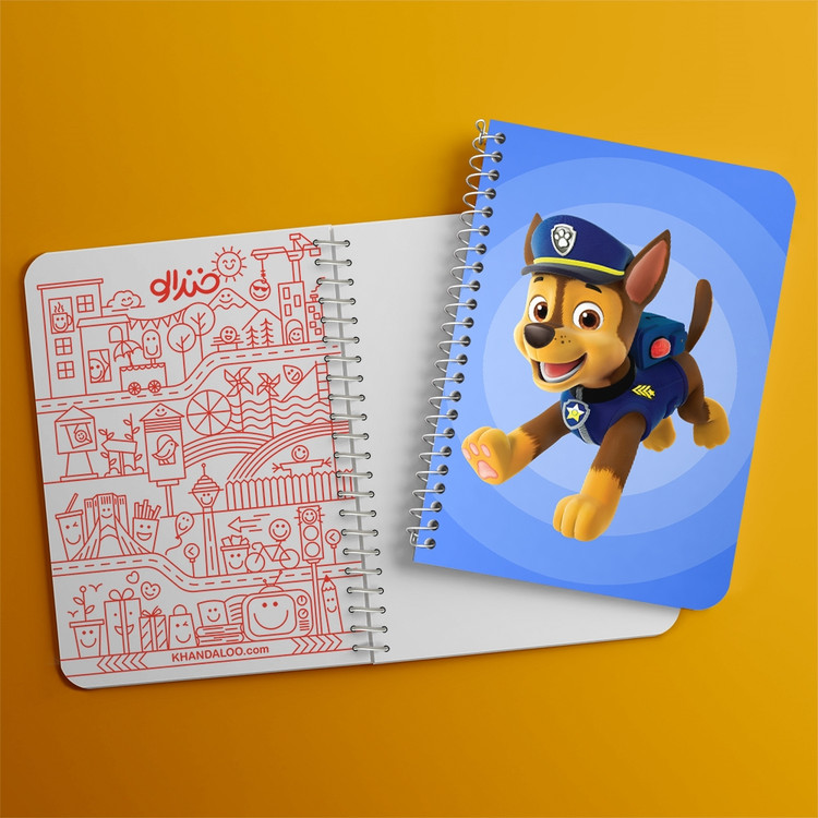 دفتر لیست خرید 50 برگ خندالو طرح سگ های نگهبان Paw Patrol کد 3133