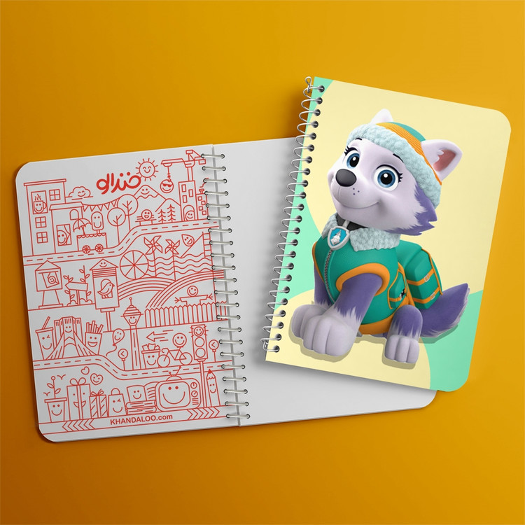 دفتر لیست خرید 50 برگ خندالو طرح سگ های نگهبان Paw Patrol کد 3130