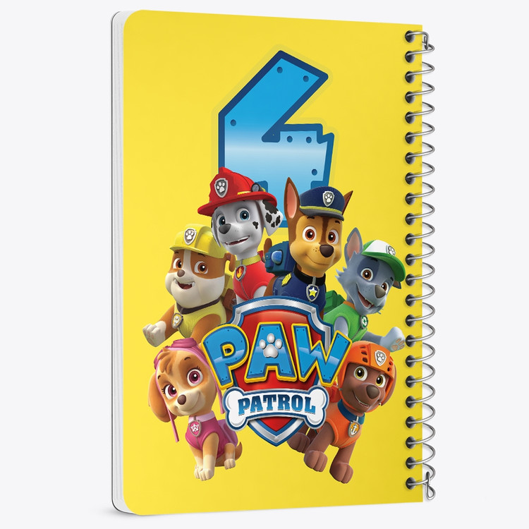 دفتر لیست خرید 50 برگ خندالو طرح سگ های نگهبان Paw Patrol کد 3127