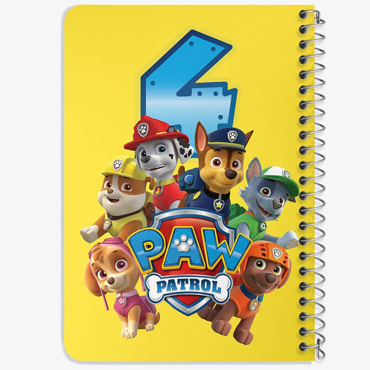 دفتر لیست خرید 50 برگ خندالو طرح سگ های نگهبان Paw Patrol کد 3127
