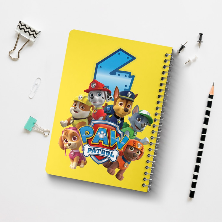 دفتر لیست خرید 50 برگ خندالو طرح سگ های نگهبان Paw Patrol کد 3127