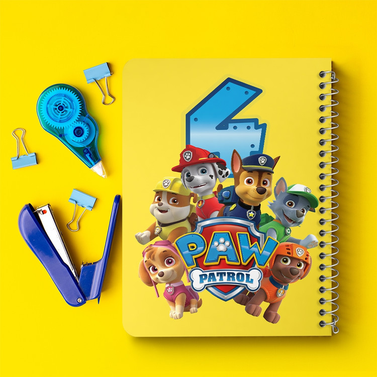 دفتر لیست خرید 50 برگ خندالو طرح سگ های نگهبان Paw Patrol کد 3127