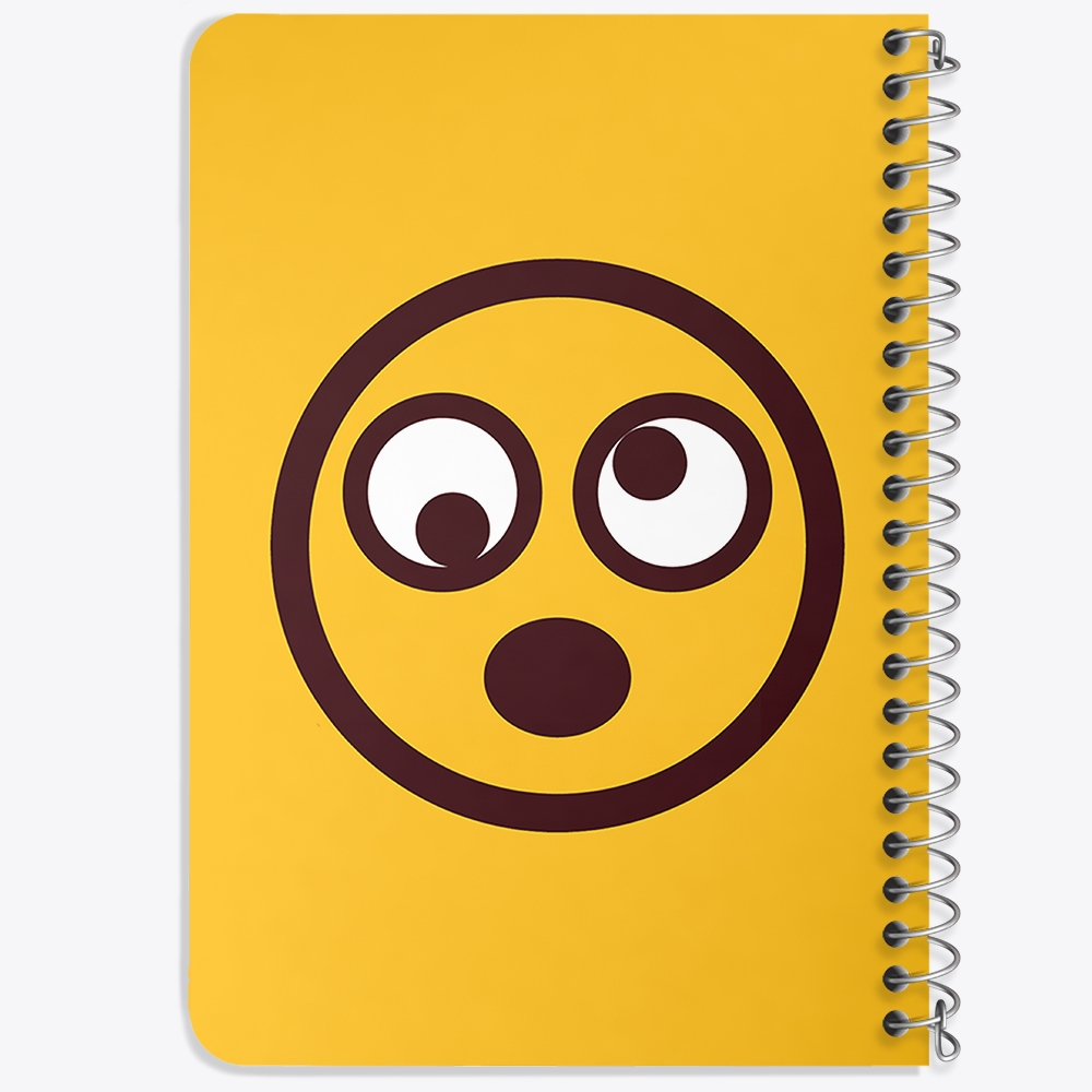 دفتر لیست خرید 50 برگ خندالو طرح ایموجی Emoji کد 3019