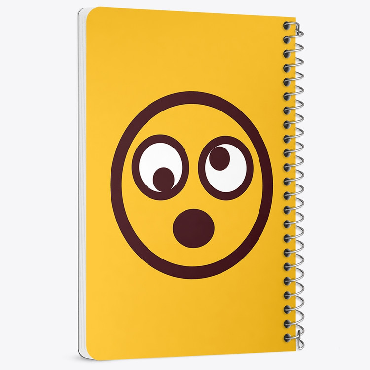 دفتر لیست خرید 50 برگ خندالو طرح ایموجی Emoji کد 3019