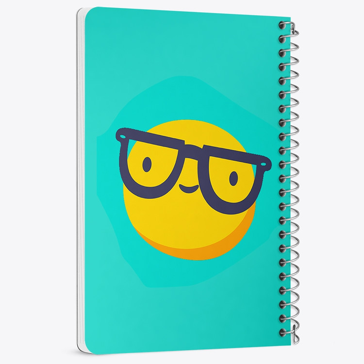 دفتر لیست خرید 50 برگ خندالو طرح ایموجی Emoji کد 3013