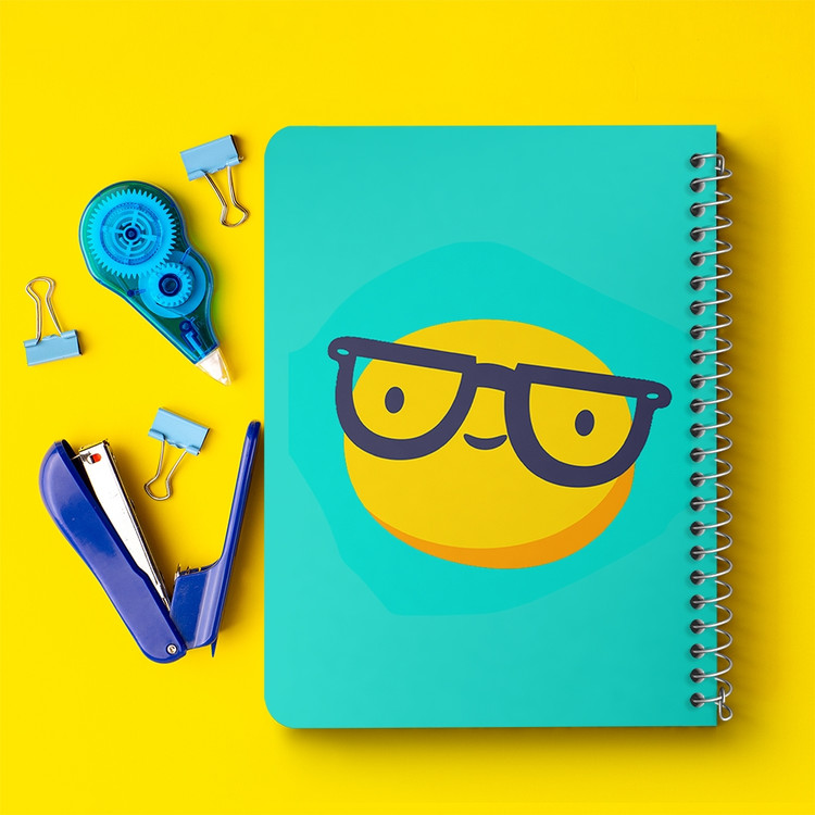 دفتر لیست خرید 50 برگ خندالو طرح ایموجی Emoji کد 3013