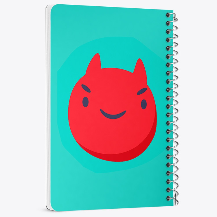 دفتر لیست خرید 50 برگ خندالو طرح ایموجی Emoji کد 3012