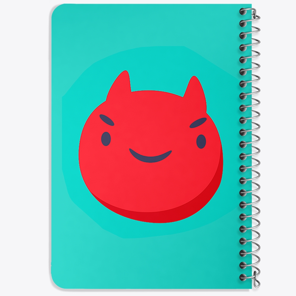 دفتر لیست خرید 50 برگ خندالو طرح ایموجی Emoji کد 3012