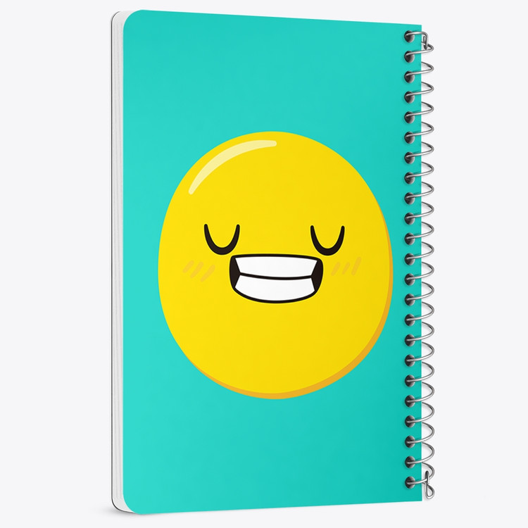 دفتر لیست خرید 50 برگ خندالو طرح ایموجی Emoji کد 3004