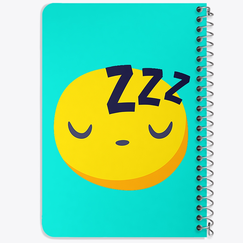 دفتر لیست خرید 50 برگ خندالو طرح ایموجی Emoji کد 3001