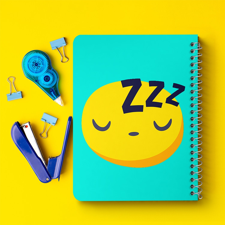 دفتر لیست خرید 50 برگ خندالو طرح ایموجی Emoji کد 3001