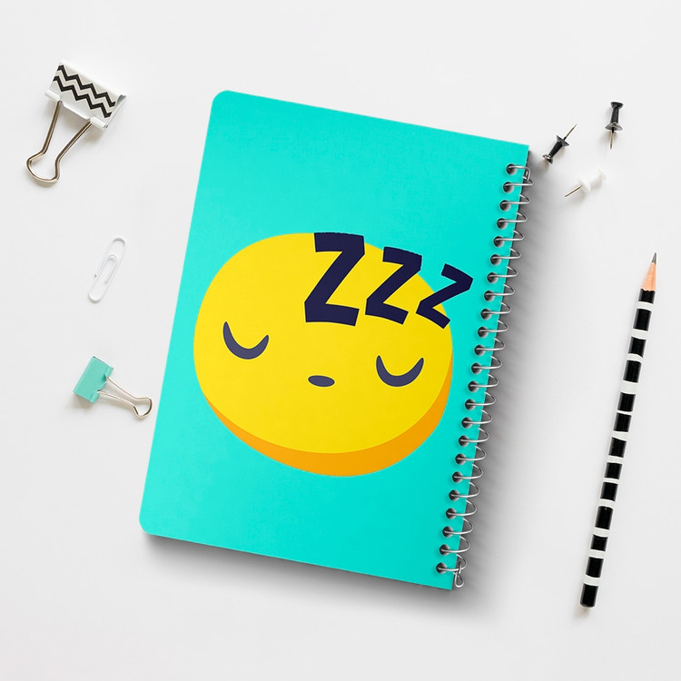 دفتر لیست خرید 50 برگ خندالو طرح ایموجی Emoji کد 3001