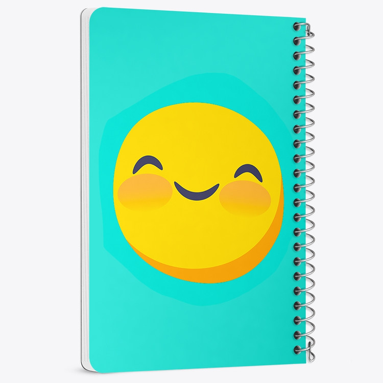 دفتر لیست خرید 50 برگ خندالو طرح ایموجی Emoji کد 2997