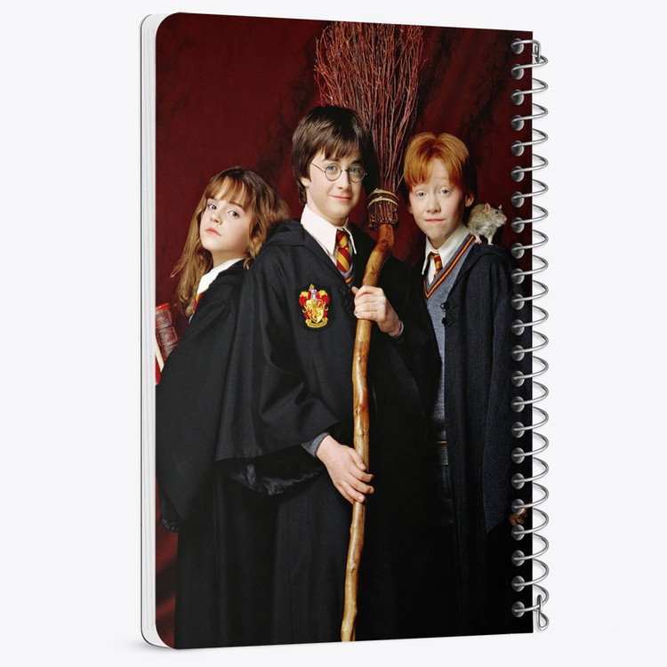 دفتر لیست خرید 50 برگ خندالو طرح رون و هرمیون و هری پاتر Harry Potter کد 2914