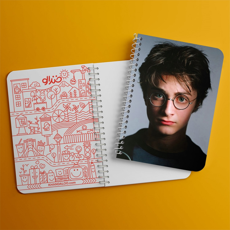 دفتر لیست خرید 50 برگ خندالو طرح هری پاتر Harry Potter کد 2910