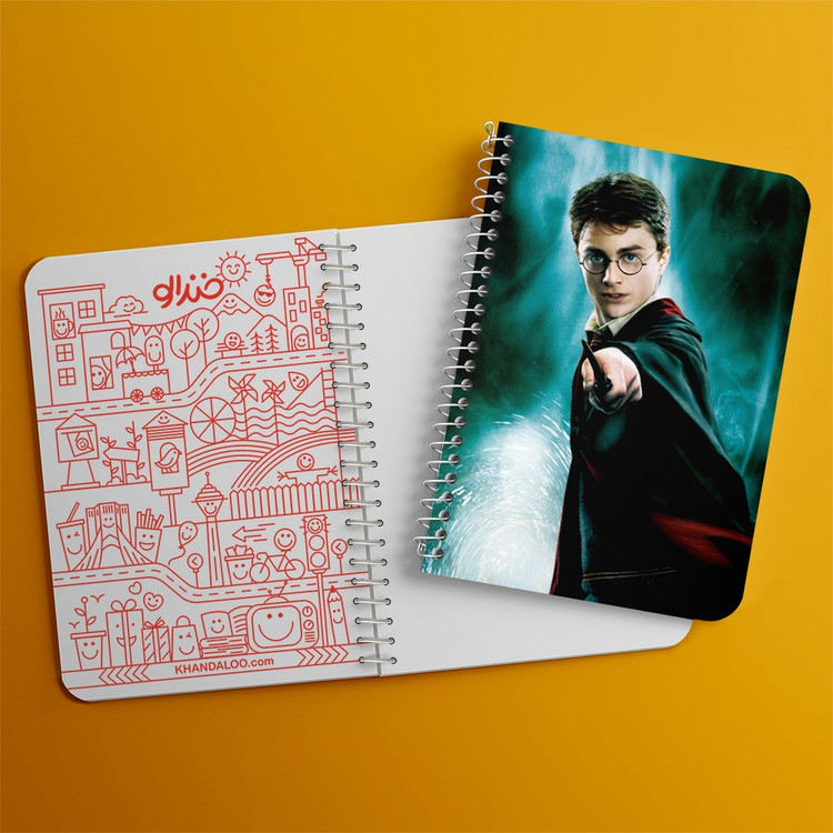 دفتر لیست خرید 50 برگ خندالو طرح هری پاتر Harry Potter کد 2904
