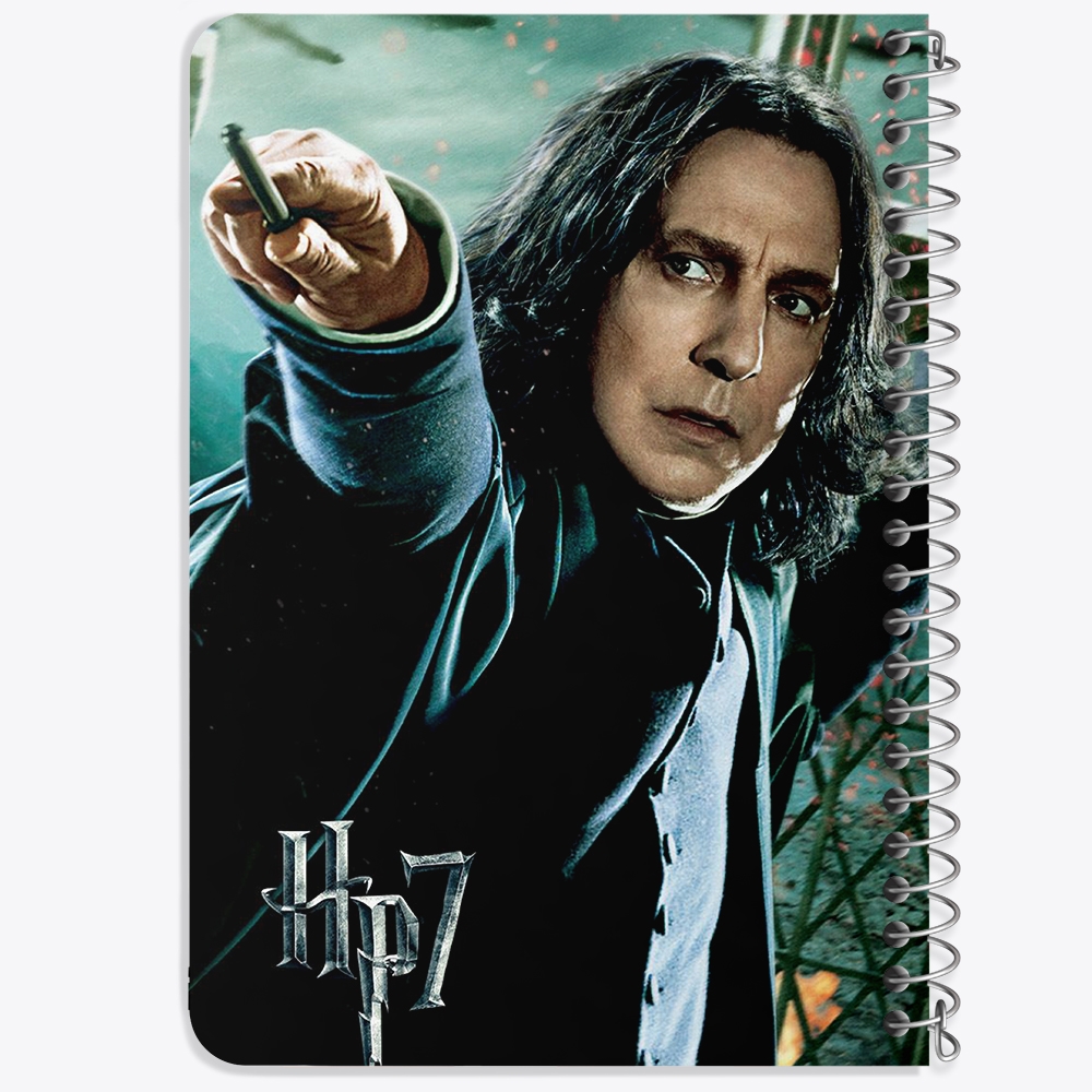 دفتر لیست خرید 50 برگ خندالو طرح اسنیپ هری پاتر Harry Potter کد 2901