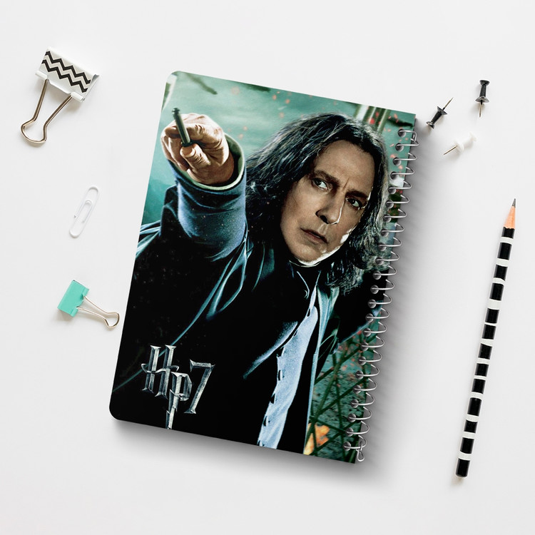 دفتر لیست خرید 50 برگ خندالو طرح اسنیپ هری پاتر Harry Potter کد 2901