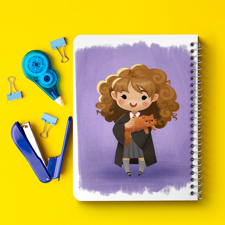 دفتر لیست خرید 50 برگ خندالو طرح هری پاتر Harry Potter کد 2896